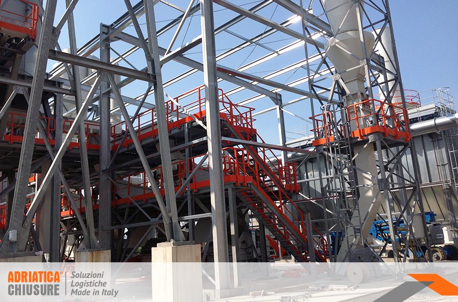 struttura in carpenteria metallica leggera