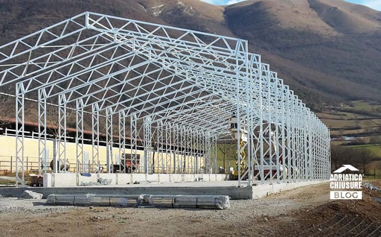 Capannoni in ferro adriatica chiusure