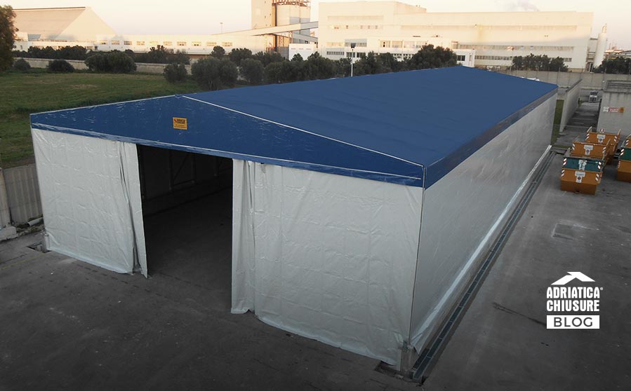 coperture telonate in pvc