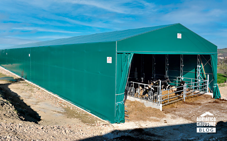 Stalla in ferro per zootecnica Adriatica Chiusure