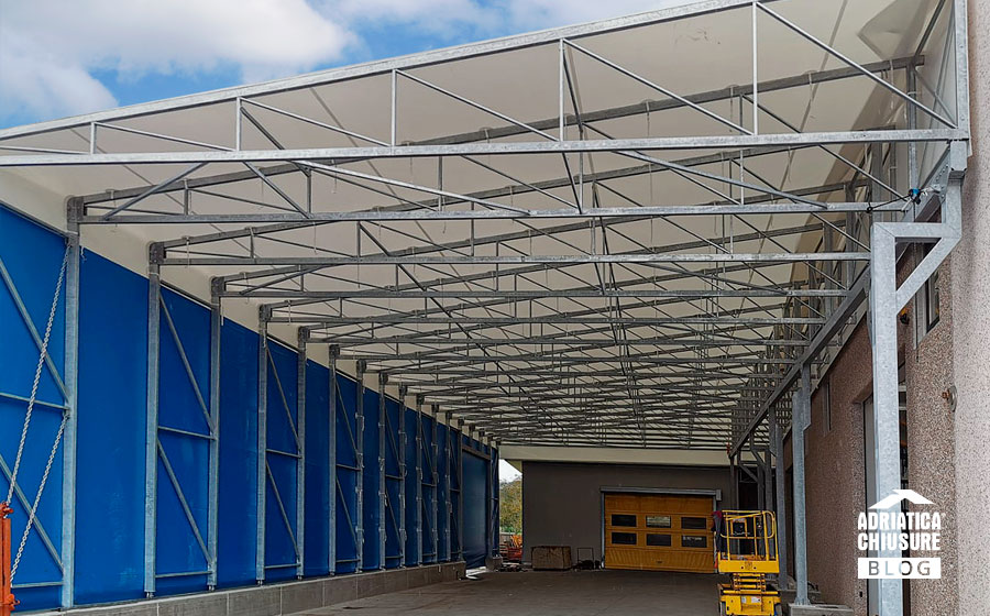 Tunnel fuori squadro mobile Adriatica Chiusure