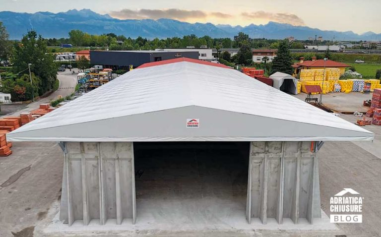 Tettoia speciale pvc Adriatica Chiusure