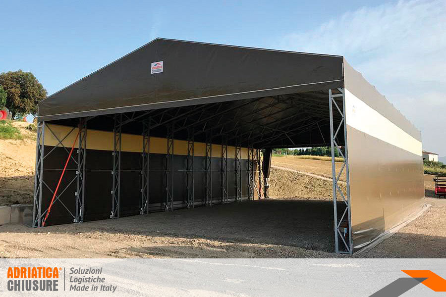 Capannone agricolo in pvc Adriatica Chiusure