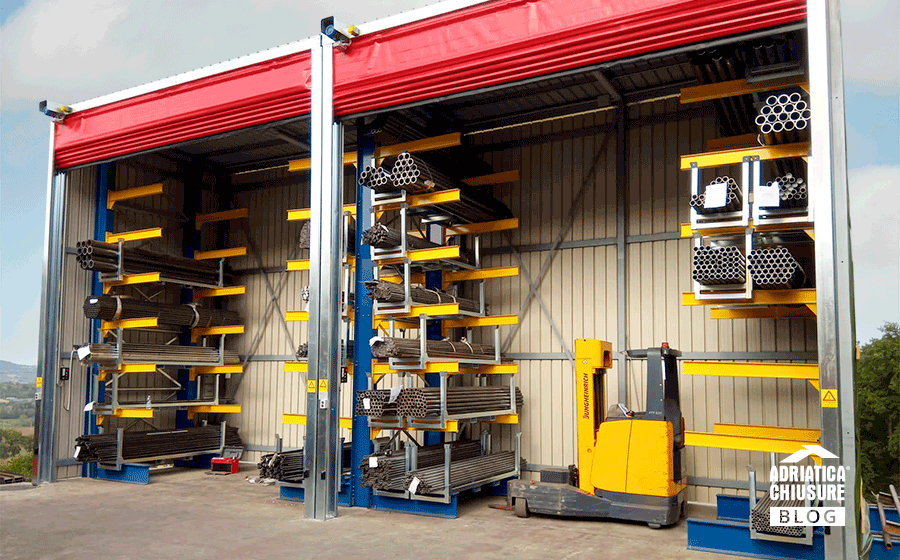 Porte rapide ad impacchettamento Adriatica Chiusure