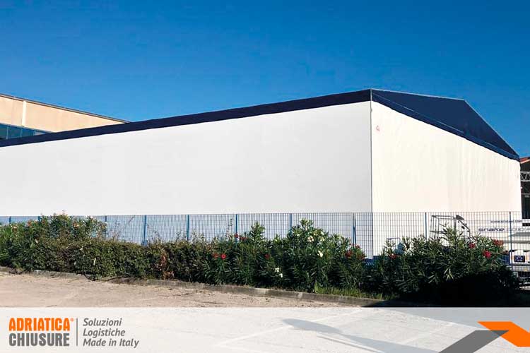 Capannone retrattile Adriatica Chiusure