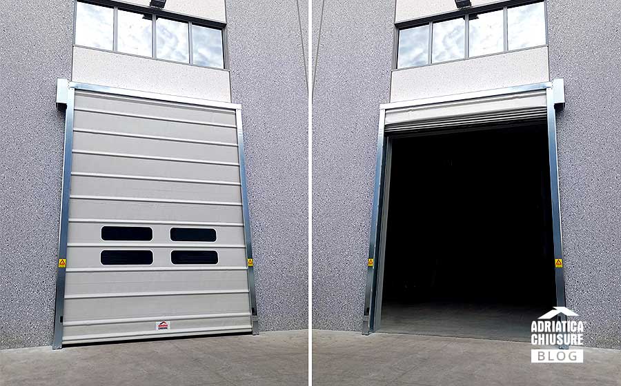 Porta rapida Adriapack per Master di Prato Adriatica Chiusure