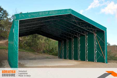Capannone ricovero attrezzi agricoli Adriatica Chiusure