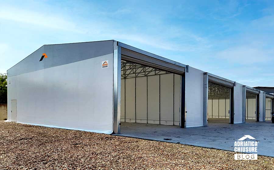 Tunnel mobile indipendente doppia pendenza Yacht Design Adriatica Chiusure