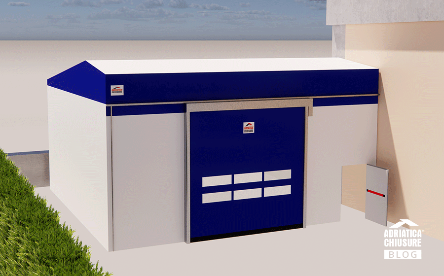 Video render per la progettazione dei tunnel mobili Adriatica Chiusure