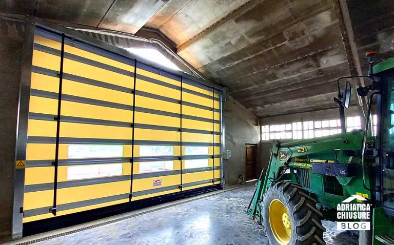 porta rapida settore agricolo Adriatica Chiusure