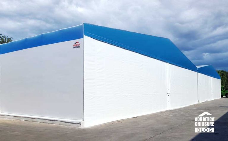 Due Tunnel mobili indipendenti Tempi Group Adriatica Chiusure