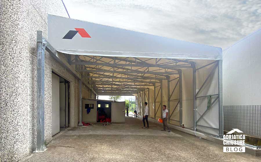 Movimentare un Tunnel mobile Adriatica Chiusure