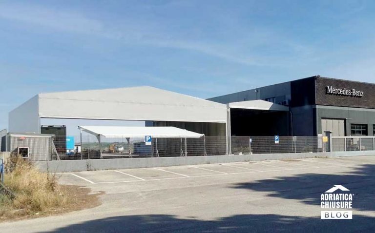 Tunnel mobile per Officina Autorizzata Merceders Benz