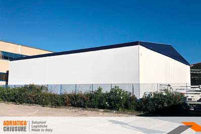 Capannoni mobili in pvc Adriatica Chiusure
