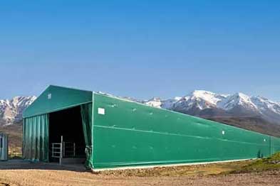 Tunnel agricoli modello stalla Adriatica Chiusure