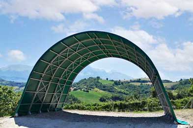 Tunnel agricoli prezzi tunnel per fieno Arcotunnel Adriatica Chiusure