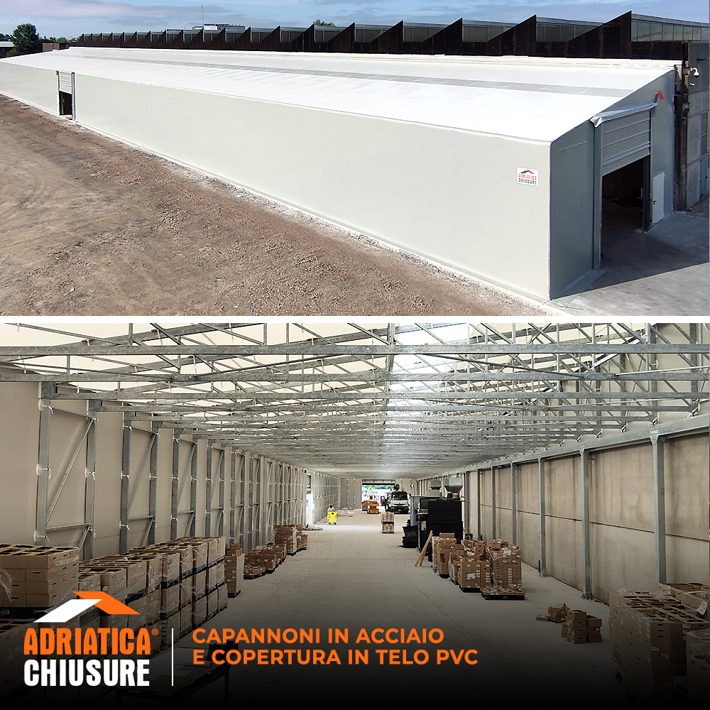 capannone mobile pvc Adriatica Chiusure