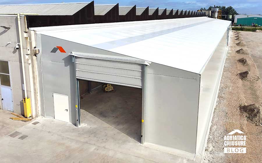 capannoni mobili Adriatica Chiusure