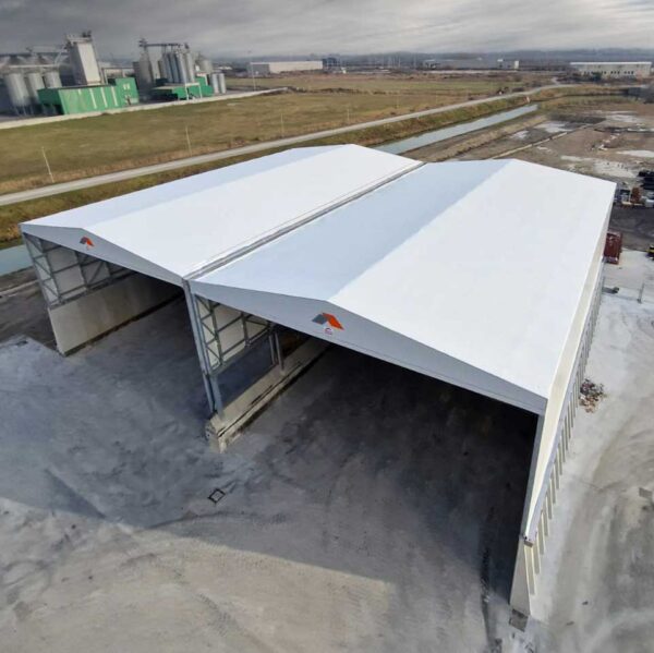 Copertura industriale pvc Adriatica Chiusure