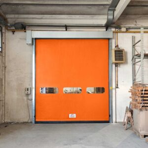 Porta rapida ad avvolgimento in PVC Adriatica Chiusure