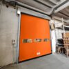 Porta rapida ad avvolgimento in PVC