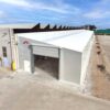 Tunnel mobile in PVC su ruote Adriatica Chiusure